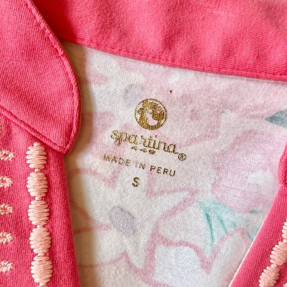 Spartina 449 tunic tropical Flamingo Dress small - Picture 4 of 13